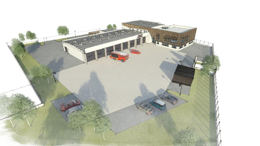 SDIS Pierre Benite - Extension et réhabilitation d’un centre de secours