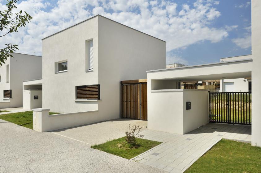 Cité Jardin - Le Monery - Composition et réalisation de 2 îlots résidentiels à c