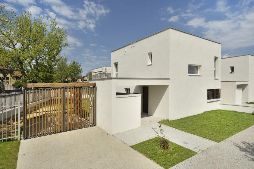 Cité Jardin - Le Monery - Composition et réalisation de 2 îlots résidentiels à c