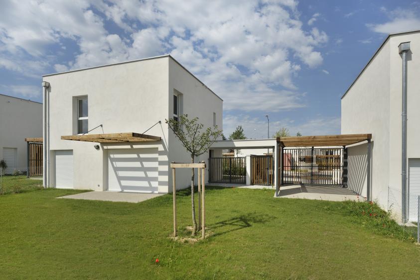 Cité Jardin - Le Monery - Composition et réalisation de 2 îlots résidentiels à c