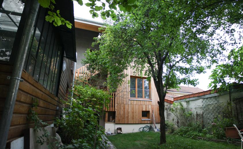 Façade jardin 