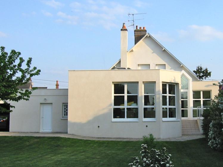 Extension salon - bibliothèque (2003)