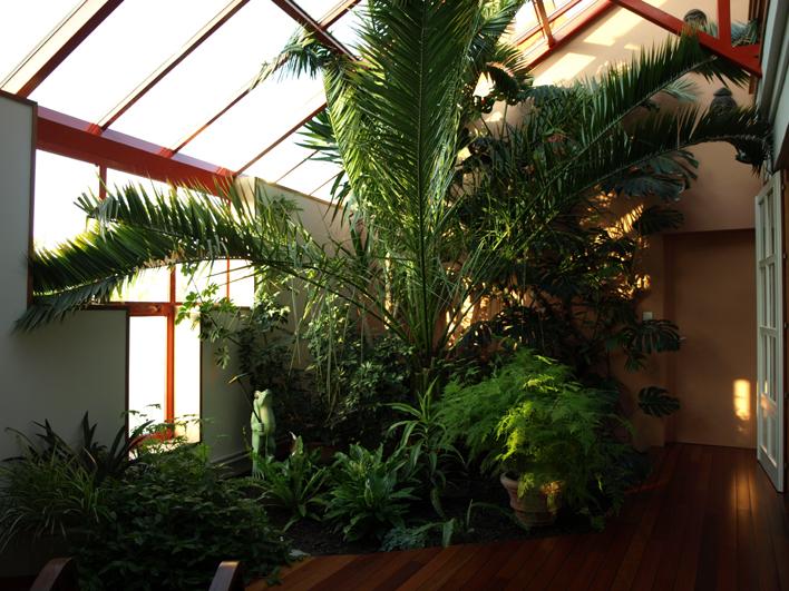 Jardin d'hiver maison Massuelles.
