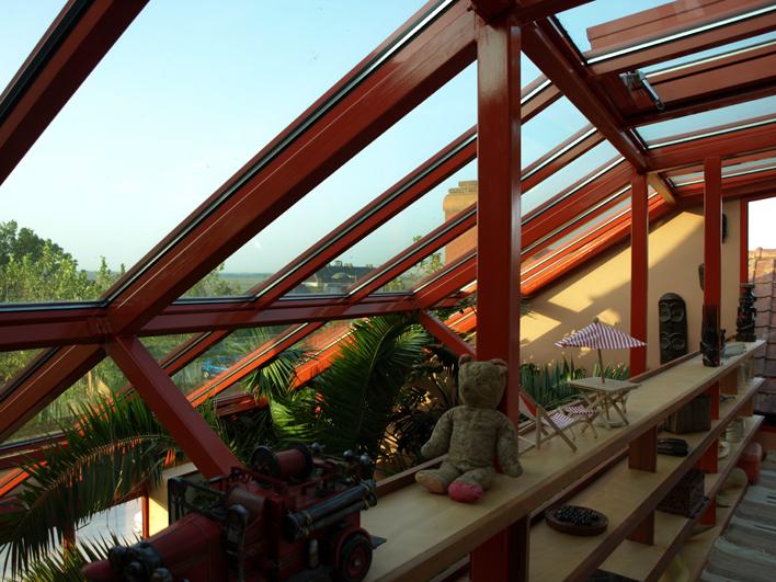Jardin d'hiver maison Massuelles.