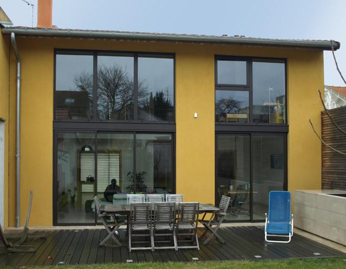 Maison Pragosa Champigny s/Marne - Façade arrière