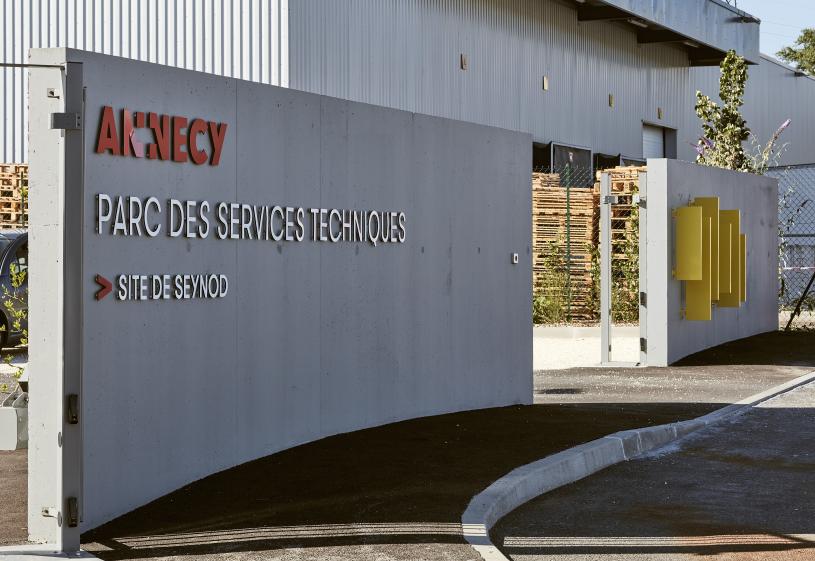 Parc des services techniques - Seynod 