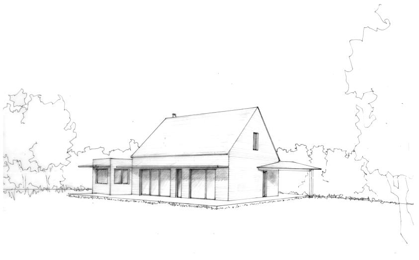 Maison J - Perspective du projet