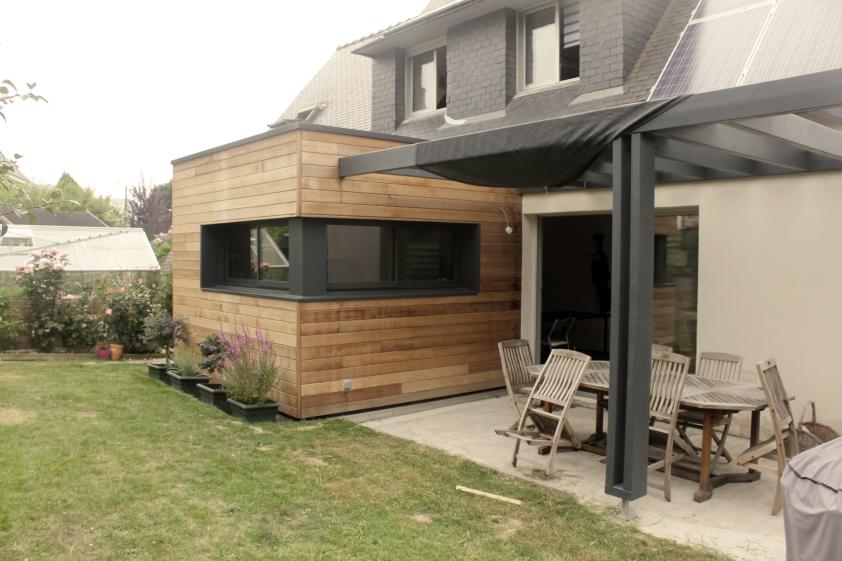 Extension d'une maison individuelle à Lanester (56)