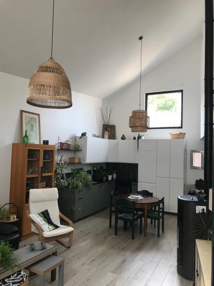 séjour vers la cuisine