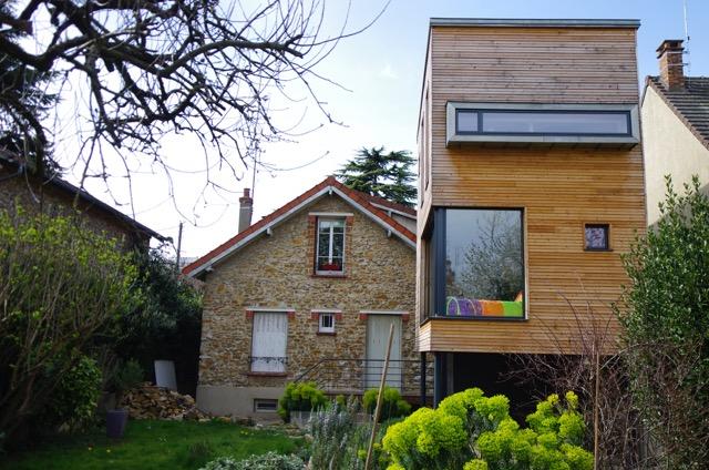 vue coté jardin