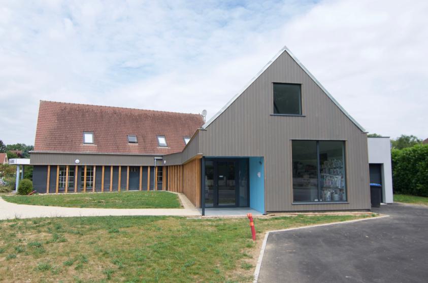 Pignon est et entrée