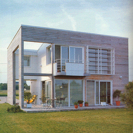 facade sud vers le jardin