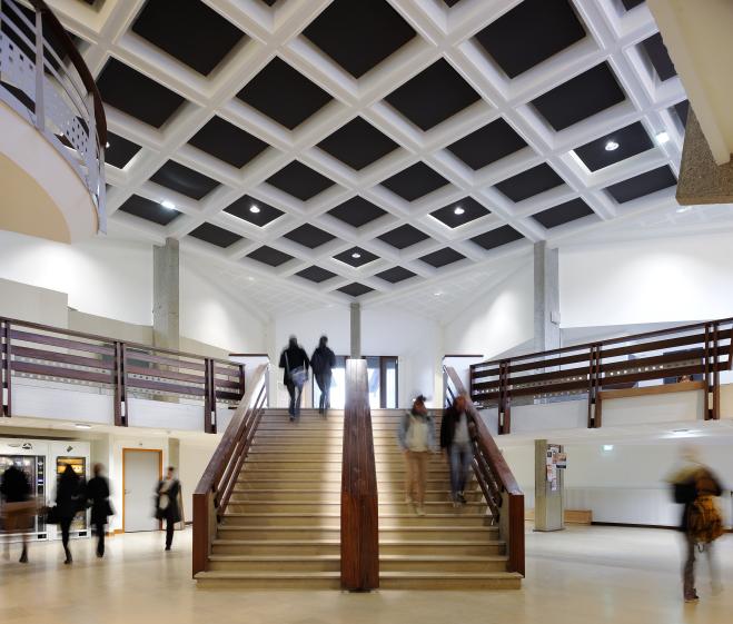 Rénovation hall et amphithéâtres univsersité Stendhal - UGA