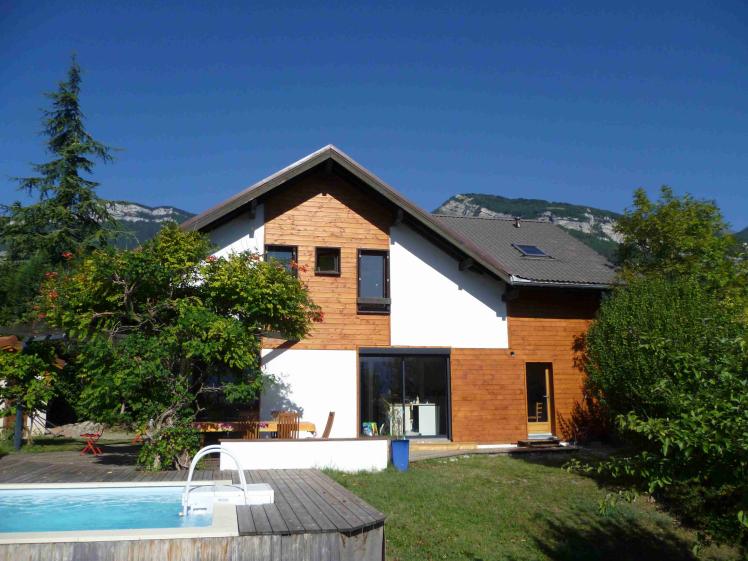 Extension villa ossature bois