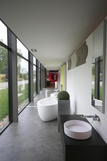 Vitrine espace santaire