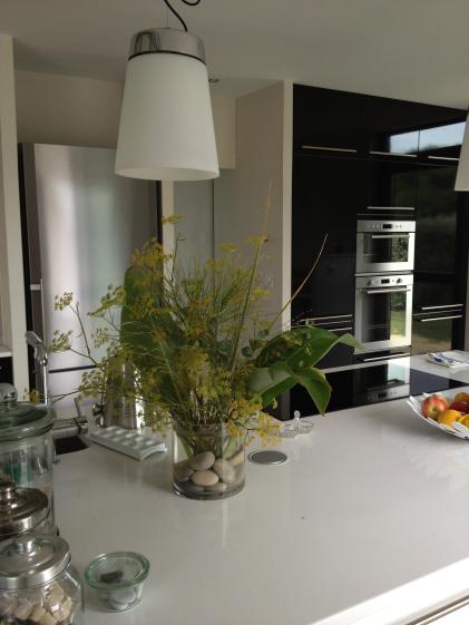 Cuisine avec ilot central
