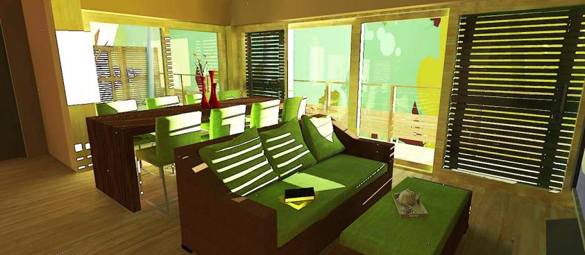 Simulation d'aménagement intérieur