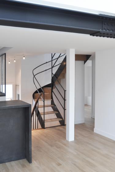 Rénovation d'un triplex à Montmartre