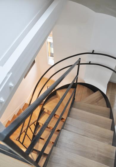 Rénovation d'un triplex à Montmartre