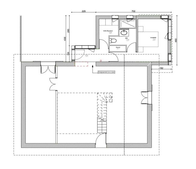 Plan de Rez-de-Chaussée