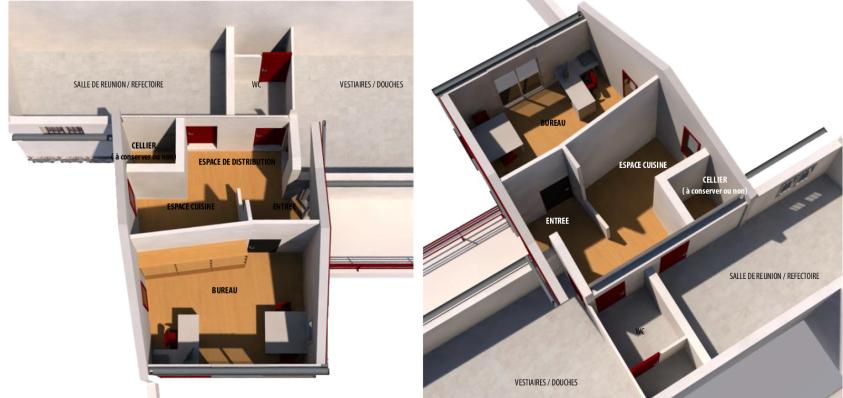 RESTRUCTURATION DES ESPACES DE SERVICES