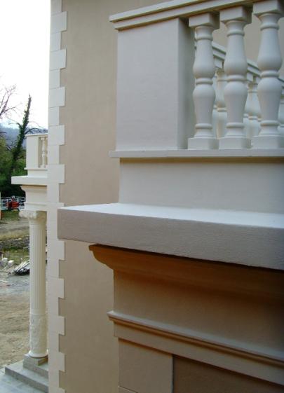 Détail de la façade Est