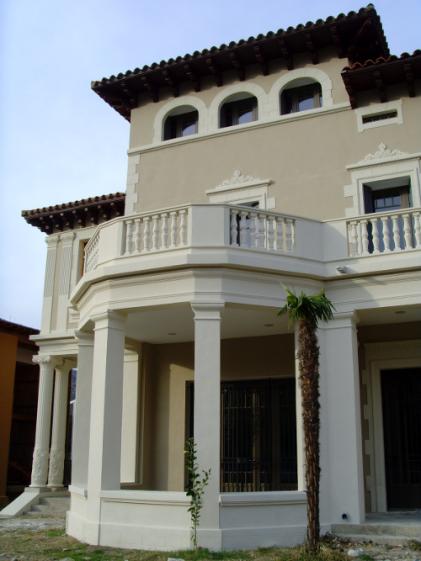 Détail de la façade Sud