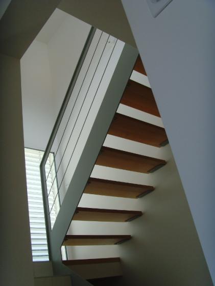 L'escalier bois/métal