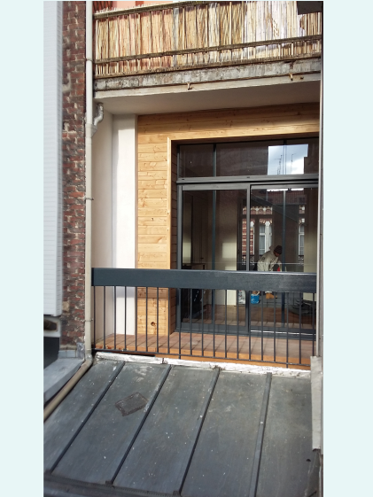 AàZ architectes LIL 06 loggia après travaux