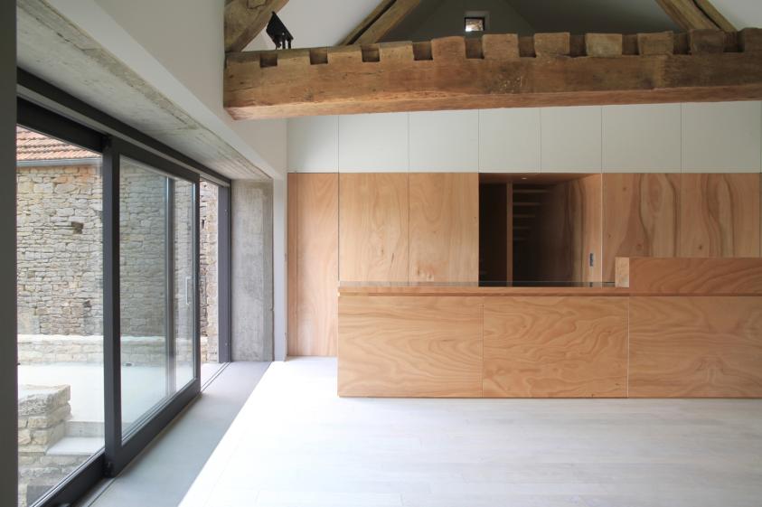 Réhabilitation d'un ancien bâtiment du XVème