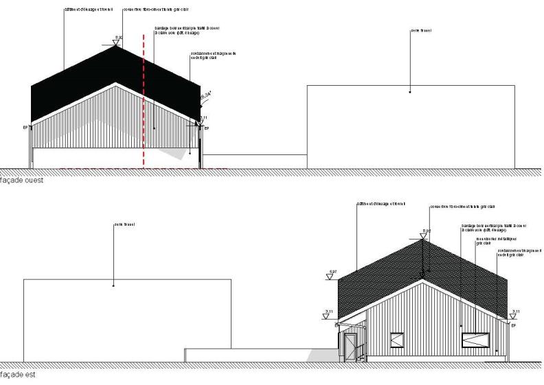 Ferme biologique à PLOUGRESCANT, Extrait Permis de construire, photographie Fréd
