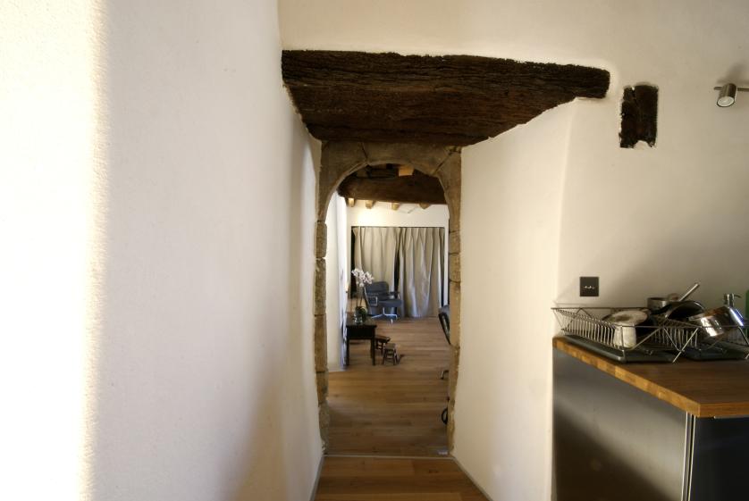 Passage mur - B.HOUSSAIS Architecture