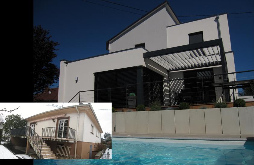 Alain Hugel architecte dplg, Maison à Reischstett