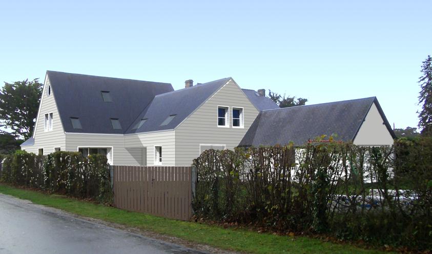 la maison après travaux (simulation)