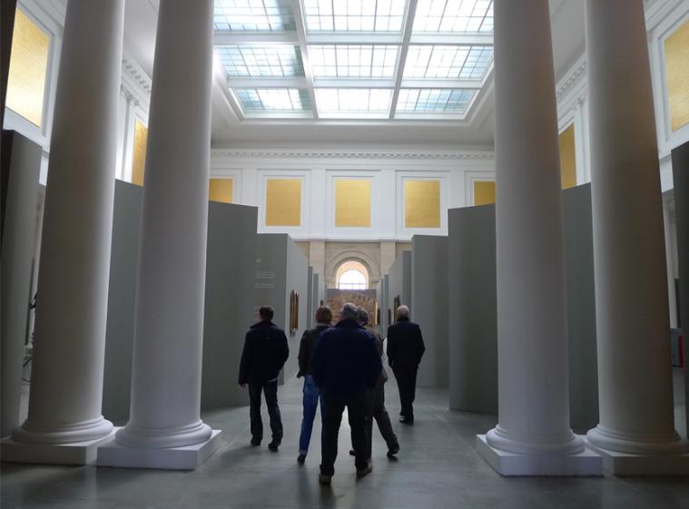 Scénographie de l'exposition «  Les Fables du Paysage Flamand »