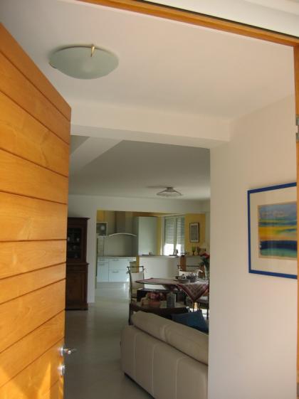 Aperçu depuis la porte d'entrée