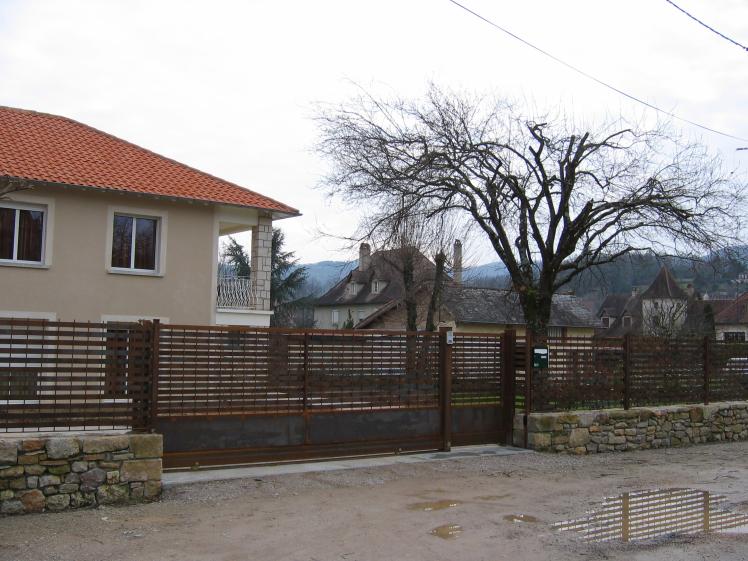 Façade et clôturé rénovées