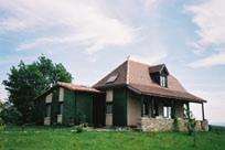 Entièrement en charpente bois (poteaux - poutres)