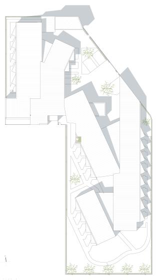 Plan de toitures