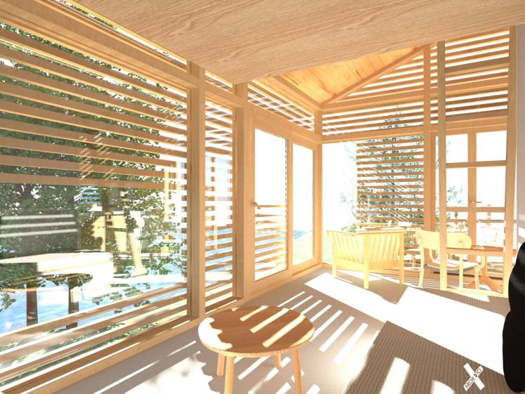 ARCHI D'ICI - Mini maison au bord de l'eau