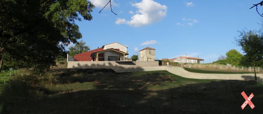 ARCHI D'ICI - Transformation d'une grange - Façade sud