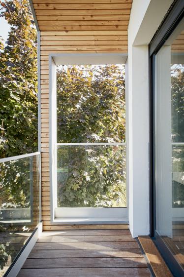 Surélévation-Extension Maison, Ossature bois, Bardage zinc BC 33, Pessac 33 - No