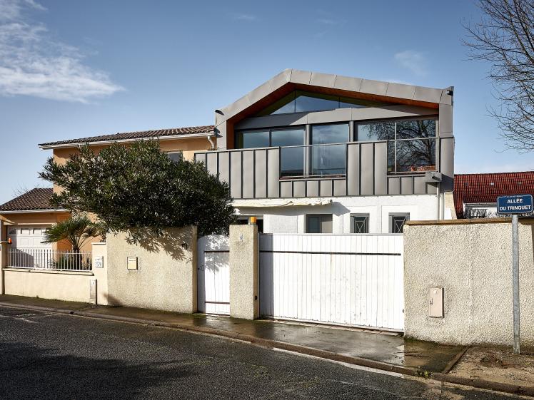 Surélévation Maison, Ossature Bois SP33, Pessac 33 - Nouvelle Aquitaine