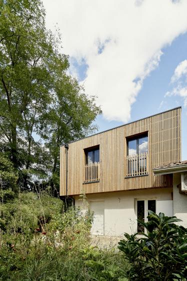 Surélévation Maison, Ossature Bois V33, Pessac 33 - Nouvelle Aquitaine