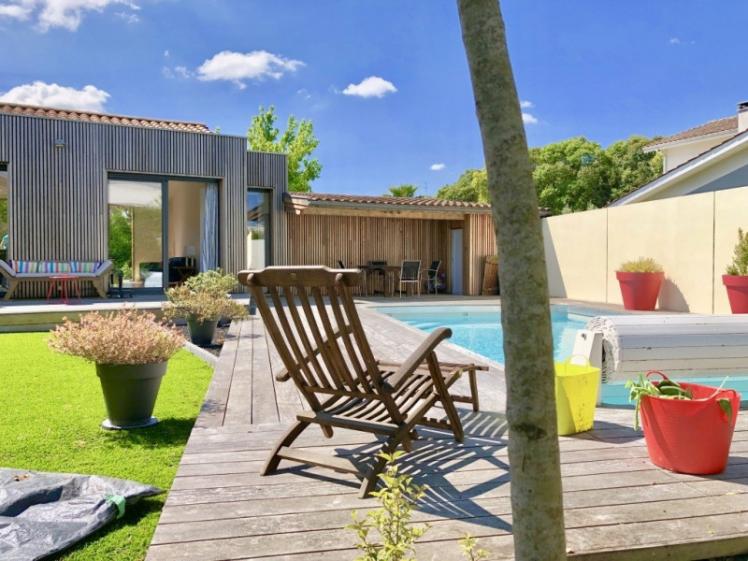 Extension Maison, Ossature bois W33, Pessac 33 - Nouvelle Aquitaine
