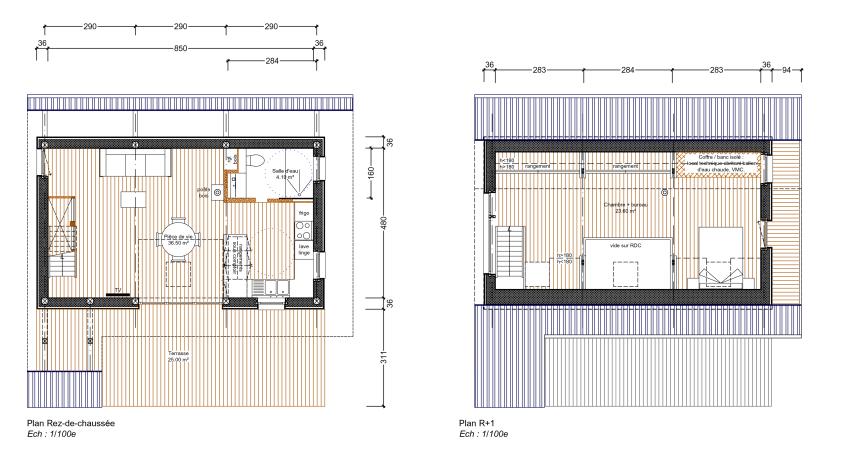 Plans d'aménagement intérieur