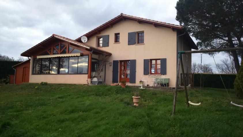 Façade habitation existante