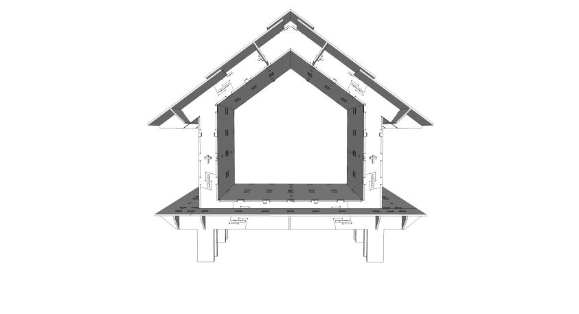 WAO - Wiki(P)TeaHouse - Maison de thé - élévation