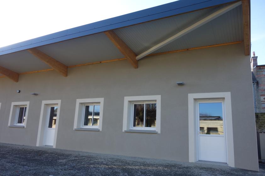 Accès salle de classe collège