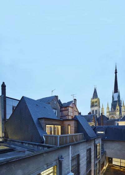 Surélévation d'une maison à Rouen (76)